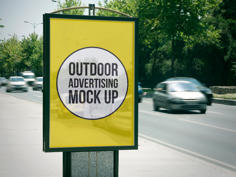 Outdoor Advertising Mock-Up