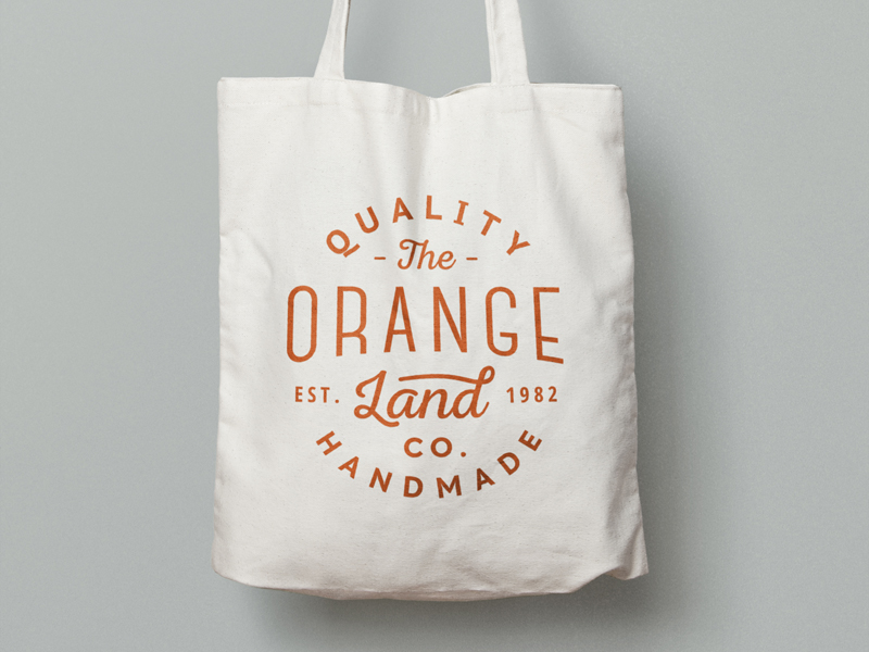 Canvas Tote Bag MockUp