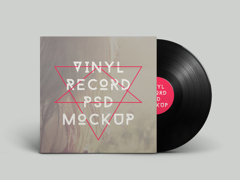 Vinyl Record MockUp
