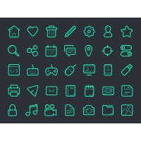 112 Vector Icons Set