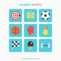 Selection Of Flat Elements For Olympic Sports