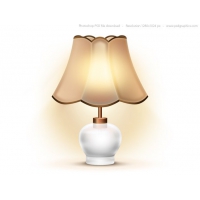 Old Table Lamp Icon