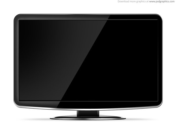 LCD HD TV template