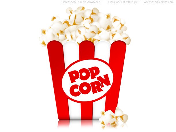 Box of Popcorn Icon 