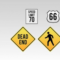 8 Traffic Sign Icons