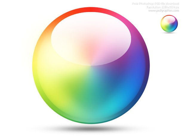PSD Color Wheel 