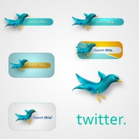 Twitter Icons .PSD