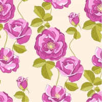 Free Flowers Vector Pattern Background