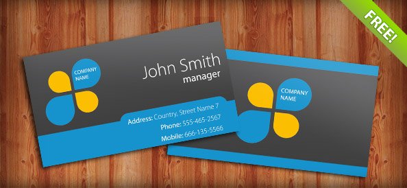 PSD Business Card Template