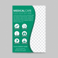 Medical Care Flyer Design 