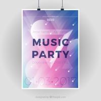 Modern Party Poster