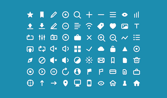 70 Clean Icons