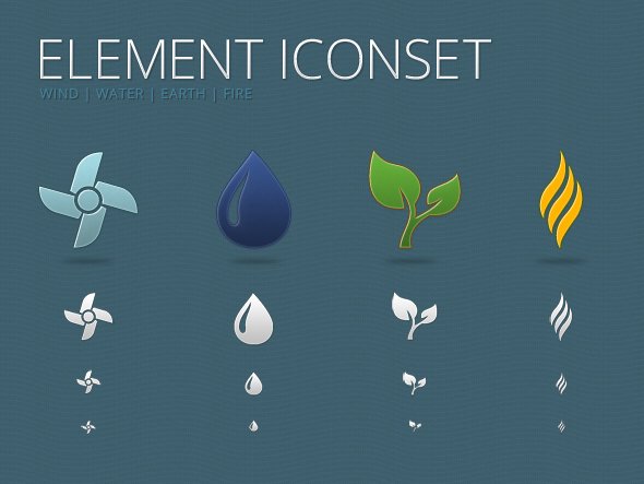 Elements Icon Set