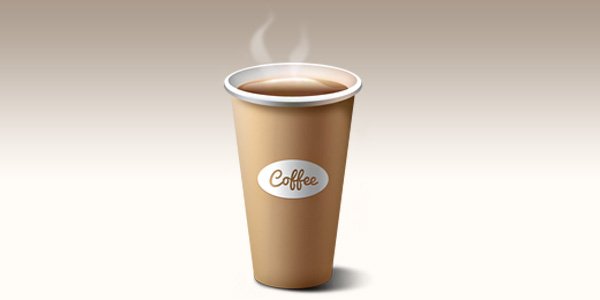 Paper Coffee Cup Icon