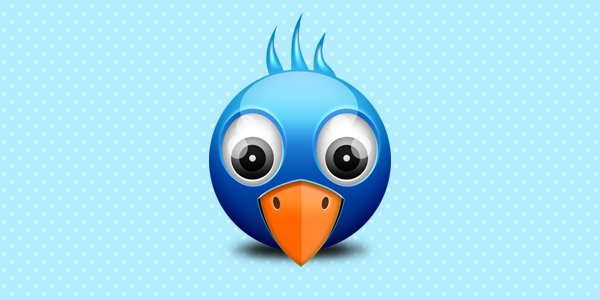 Little Twitter birdie icon
