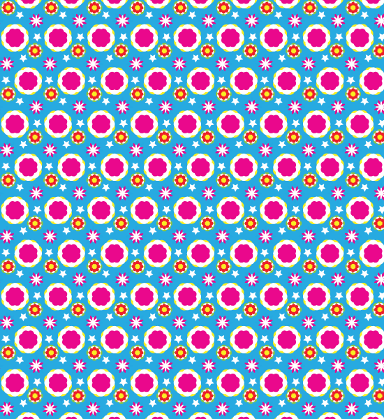 Colorful Abstract Seamless Vector Pattern