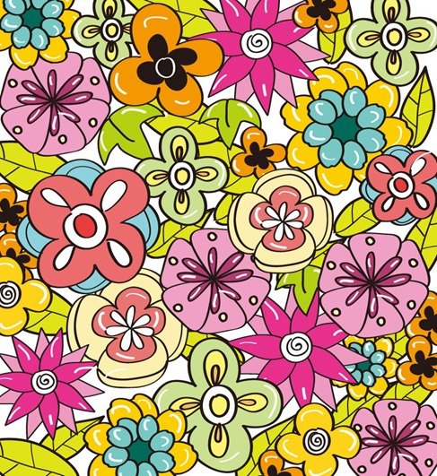 Flower Background for Design