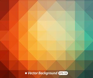 Abstract colorful polygonal background