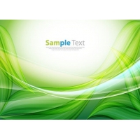 Abstract Green Leaf Background