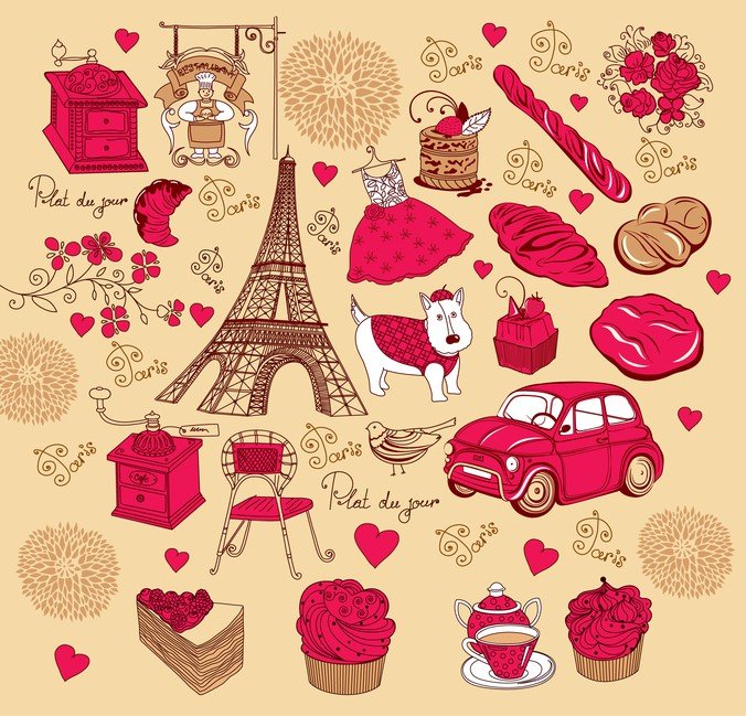 French Red Rose Theme