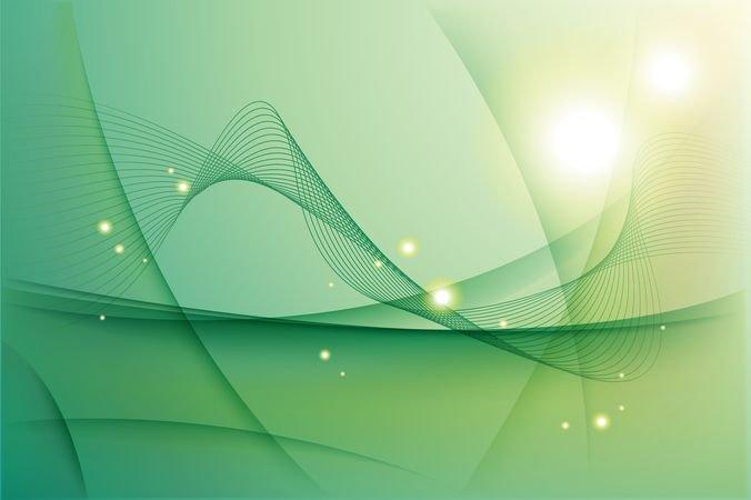 Abstract Background with Green Blue Pink
