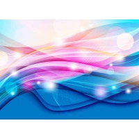 Color Waves Design Abstract