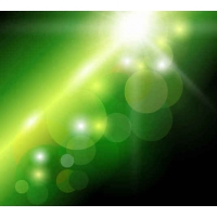 Free Abstract Green Bokeh Background