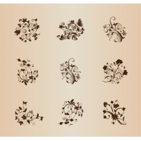 Collection of Design Ornamental Elements
