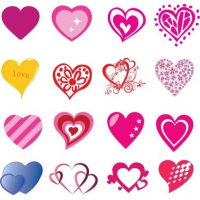 16 Free Heart Shaped Vectors for Valentine’s Day