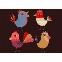 Decorative Bird Vectors