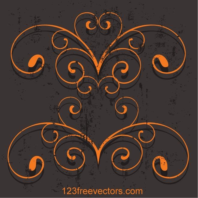 ORNAMENT DESIGN VECTOR GRAPHICS