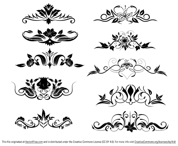 Ornament Vector Elements