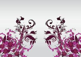 Floral Decoration Vector Art