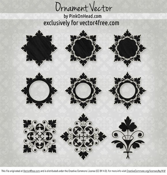 Ornament Vector by PinkOnHead