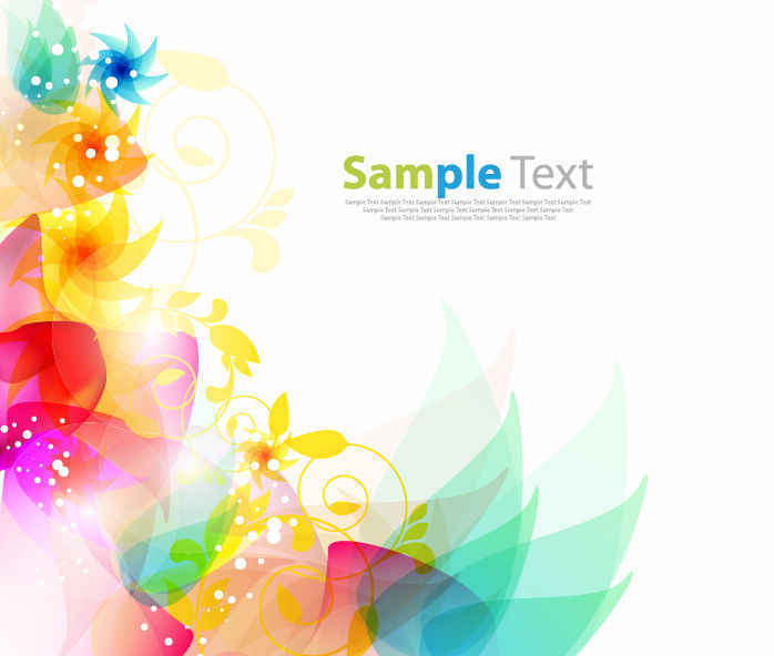 Free Floral Abstract Background