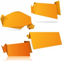 Origami Decorative Graphics Vector 4