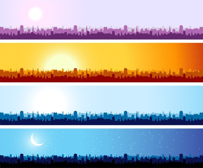 City Silhouette Banner