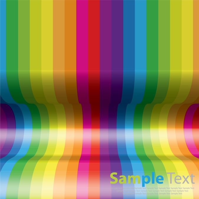 Abstract Colorful Background Vector Art