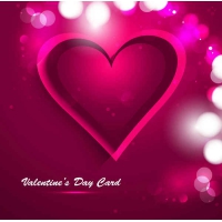 Valentine’s Day Heart Greeting Card