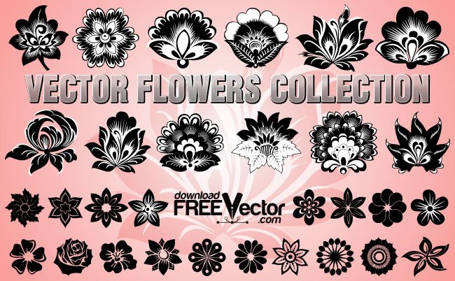 27 Vector Flower Buds