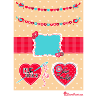 Love Struck Over These Free Valentine Vectors