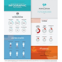 Infographic Vector Template Elements