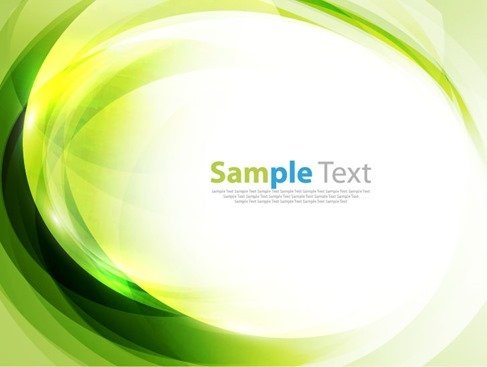 Green Abstract Art Background