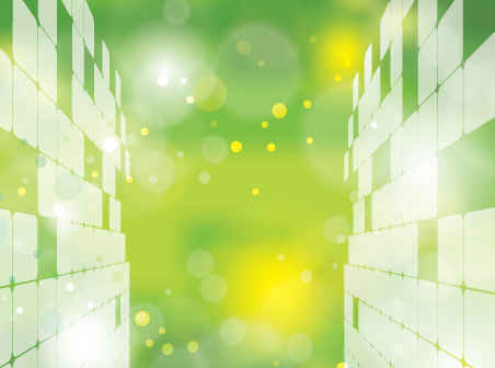 Abstract Green World Background