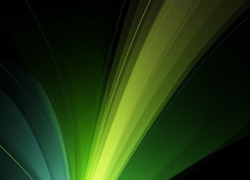 Abstract Green Design Art Background