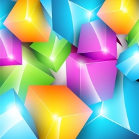 Vector Colorful Cube