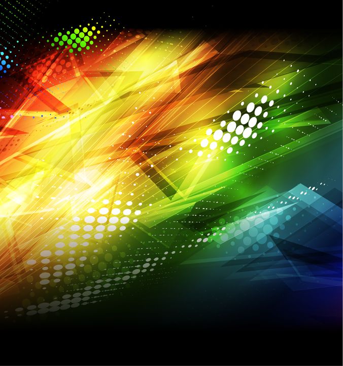 Abstract Colorful Vector Background Art