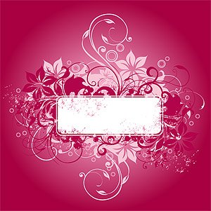 Fashion Pattern Vector Banner Material