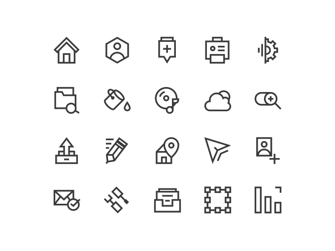 Icons For Web (Freebie)