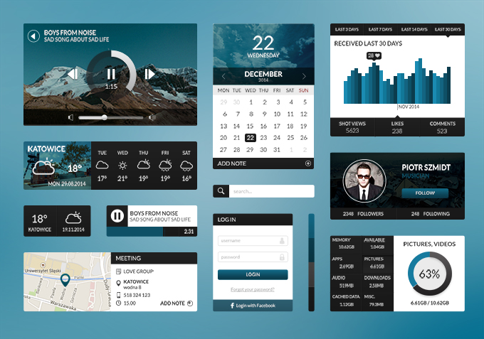 UI Kit - freebie